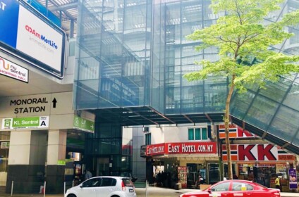 Easyhotel property in Brickfields, Kuala Lumpur, Kuala Lumpur Federal Territory, Malaysia