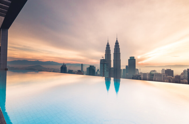 Photo of things to do in Kuala Lumpur this weekend - The Face Suites' infinity pool in Kuala Lumpur, Malaysia